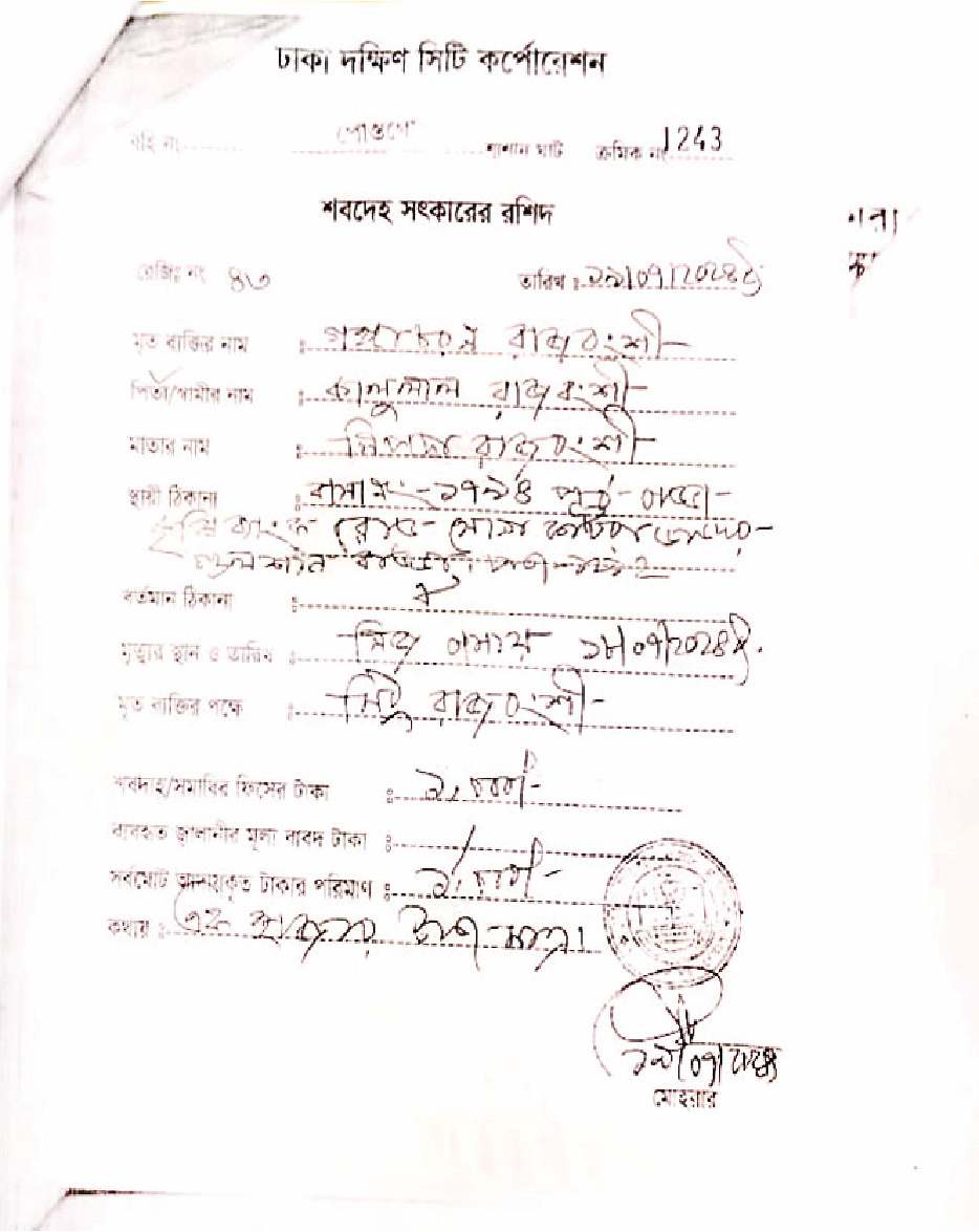 Image of গঙ্গা চরন রাজবংশী
